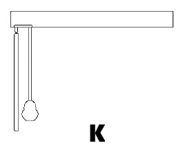 K - juhtimine vasakul