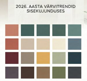 2026.aasta värvid sisekujunduses